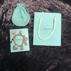 Tiffany charm bracelet